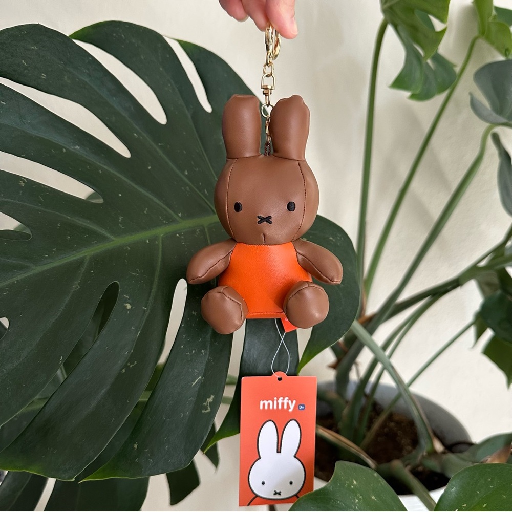 Miffy Stuffed Animal Keychain